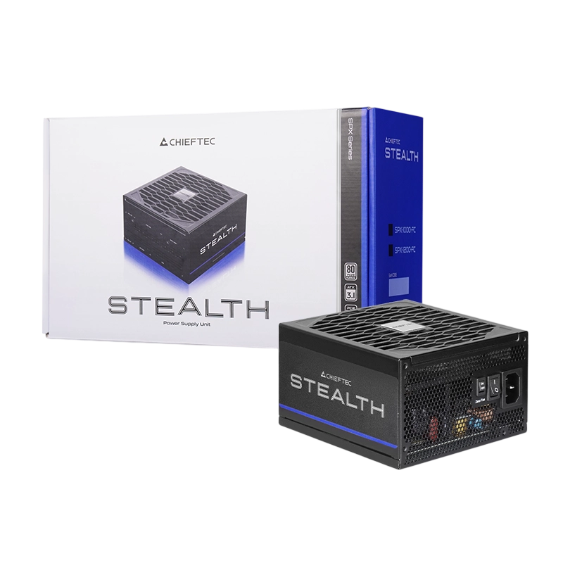 Sursă Alimentare PC Chieftec SPX-1000-FC Stealth ATX Negru
1000 W | ATX | 135 mm