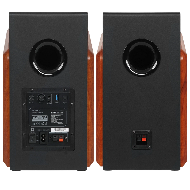 Sistem audio F&D R60BT Negru
120 W | 2.0 CH | 2 x 60 W | 20000 Hz