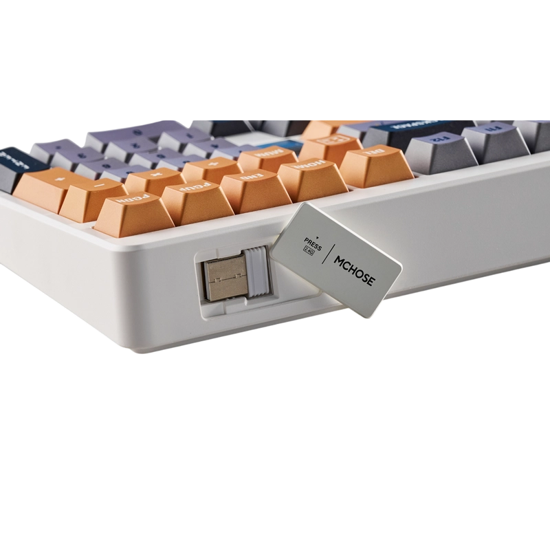 Tastatură MCHOSE X Unbox Therapy UT98 Mecanic Alb
Fără fir | Engleza