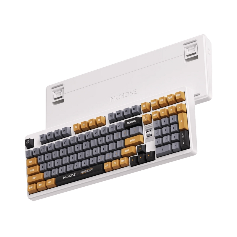 Tastatură MCHOSE X Unbox Therapy UT98 Mecanic Alb
Fără fir | Engleza