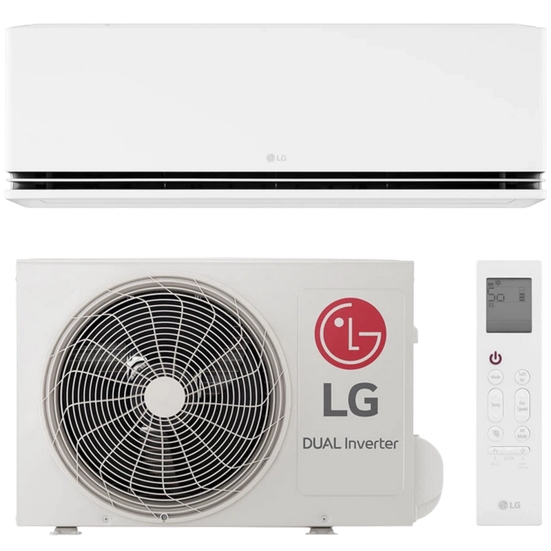 Купить  Вентиляторы и кондиционеры - Кондиционер Сплит LG AirFit H09S1D Белый..