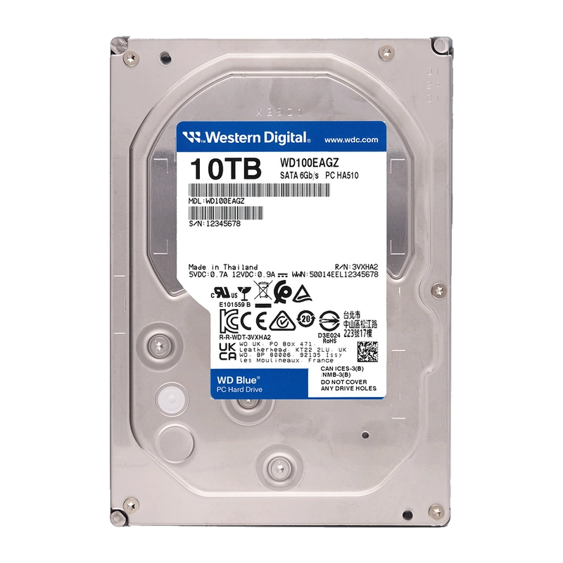 Cumpara  HDD Hard Disk Drives - Жесткий диск Western Digital WD Blue 10 ТБ..