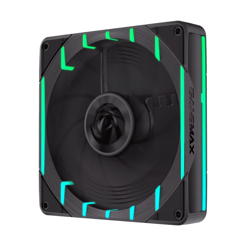Вентилятор для ПК Gamemax Tornado T12 ARGB-R 120 мм Черный