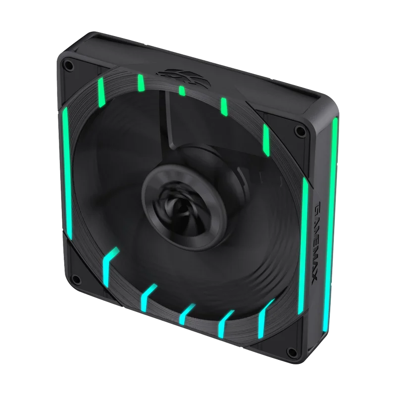 Вентилятор для ПК Gamemax Tornado T12 ARGB-R 120 мм Черный