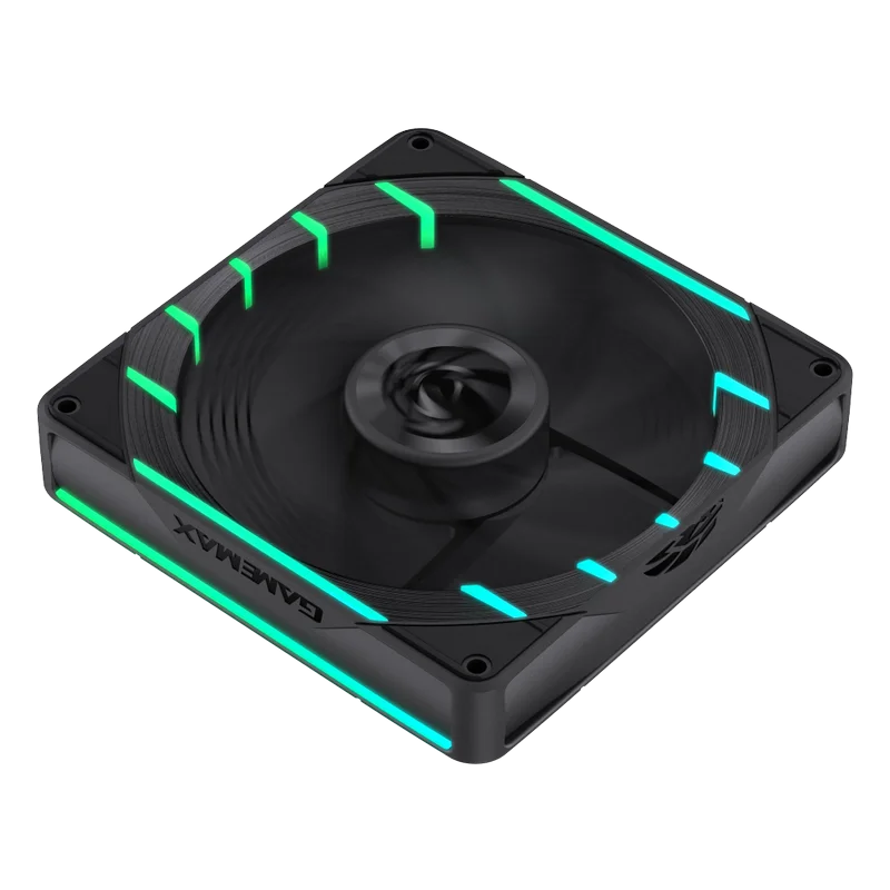 Вентилятор для ПК Gamemax Tornado T12 ARGB-R 120 мм Черный