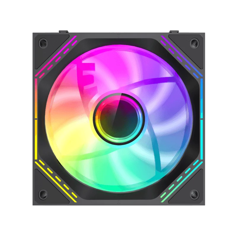 Вентилятор для ПК Gamemax FN12A-S3I-R 120 мм Черный