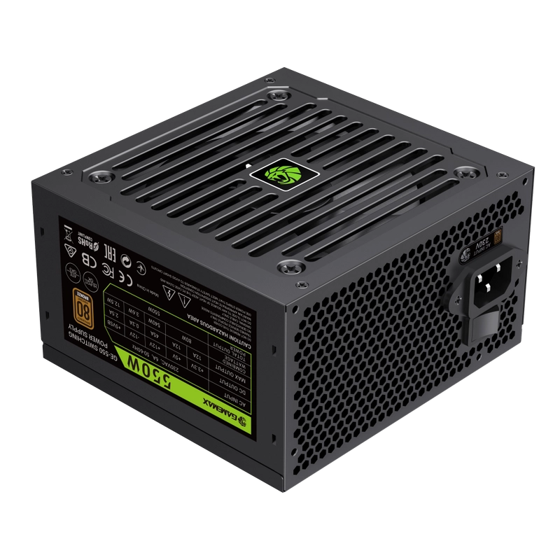 Блок питания для компьютеров Gamemax GE-550 ATX Черный