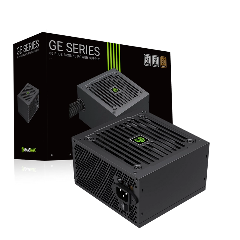 Блок питания для компьютеров Gamemax GE-550 ATX Черный