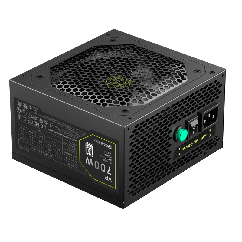 Блок питания для компьютеров Gamemax VP-700S ATX Черный