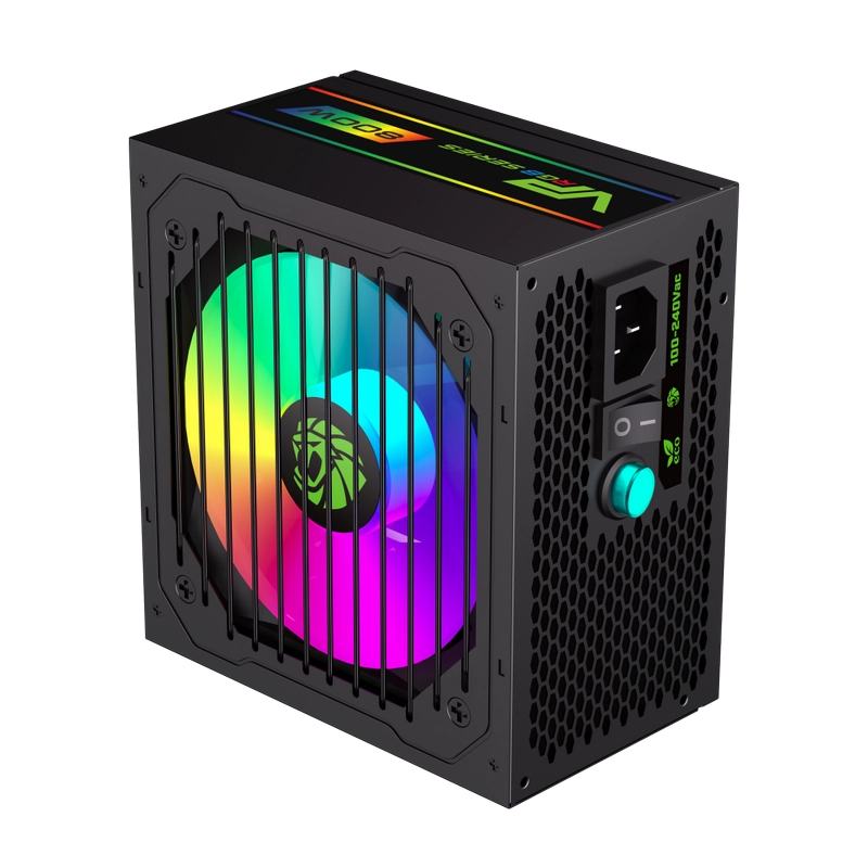 Блок питания для компьютеров Gamemax VP-800-RGB-S ATX Черный