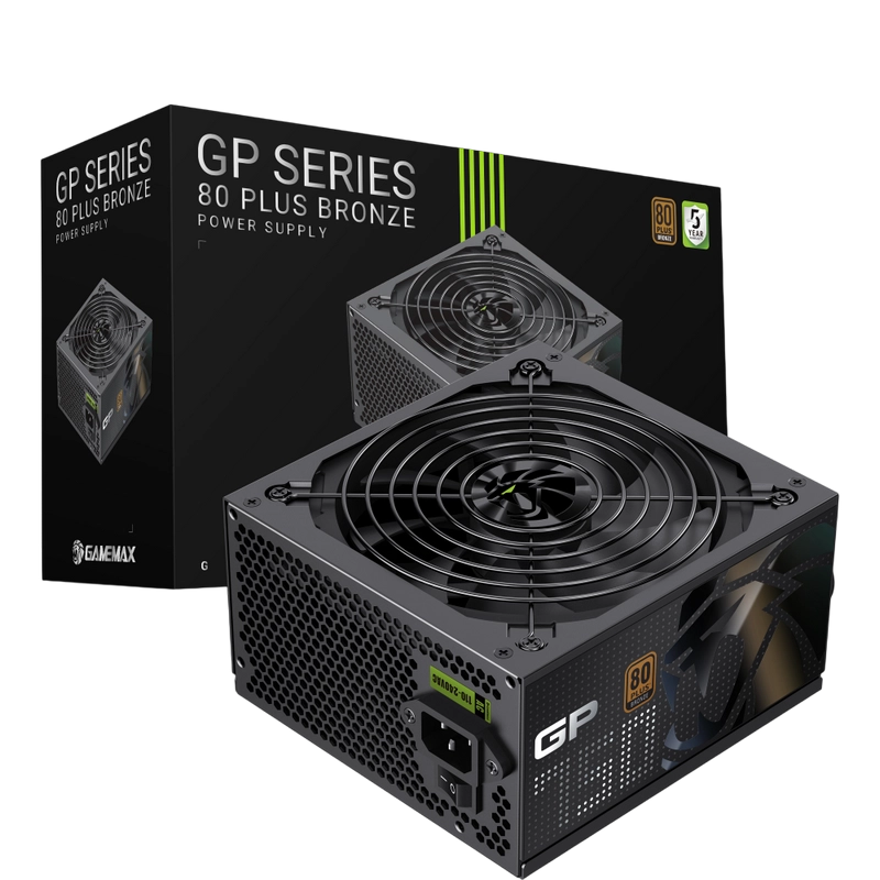 Блок питания для компьютеров Gamemax GP-750B ATX Черный