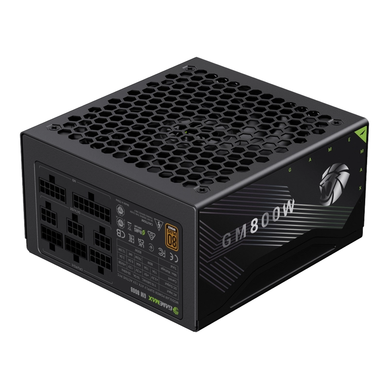 Блок питания для компьютеров Gamemax GM-800B ATX Черный