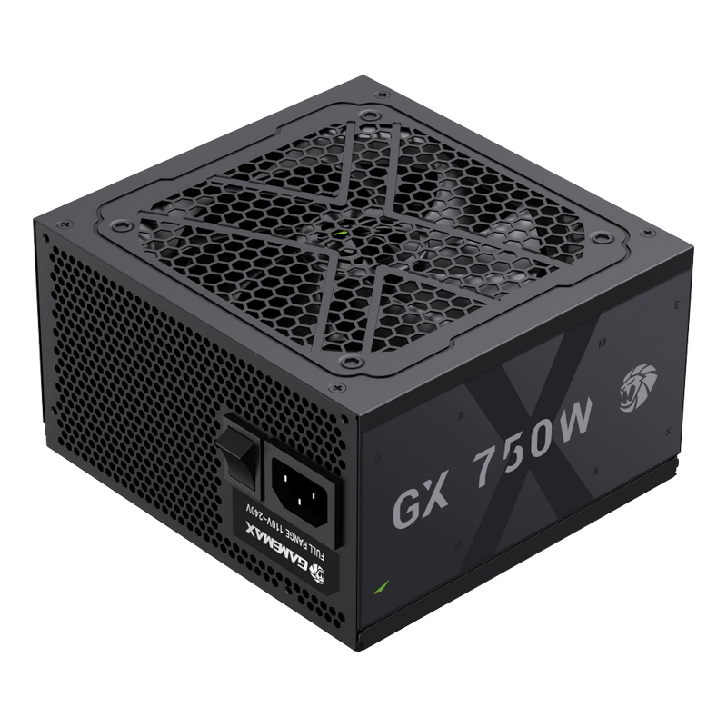 Блок питания для компьютеров Gamemax GX-750GF ATX Черный