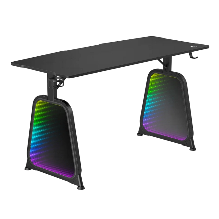 Birou Gaming Lumi GMD12E-2D Negru..