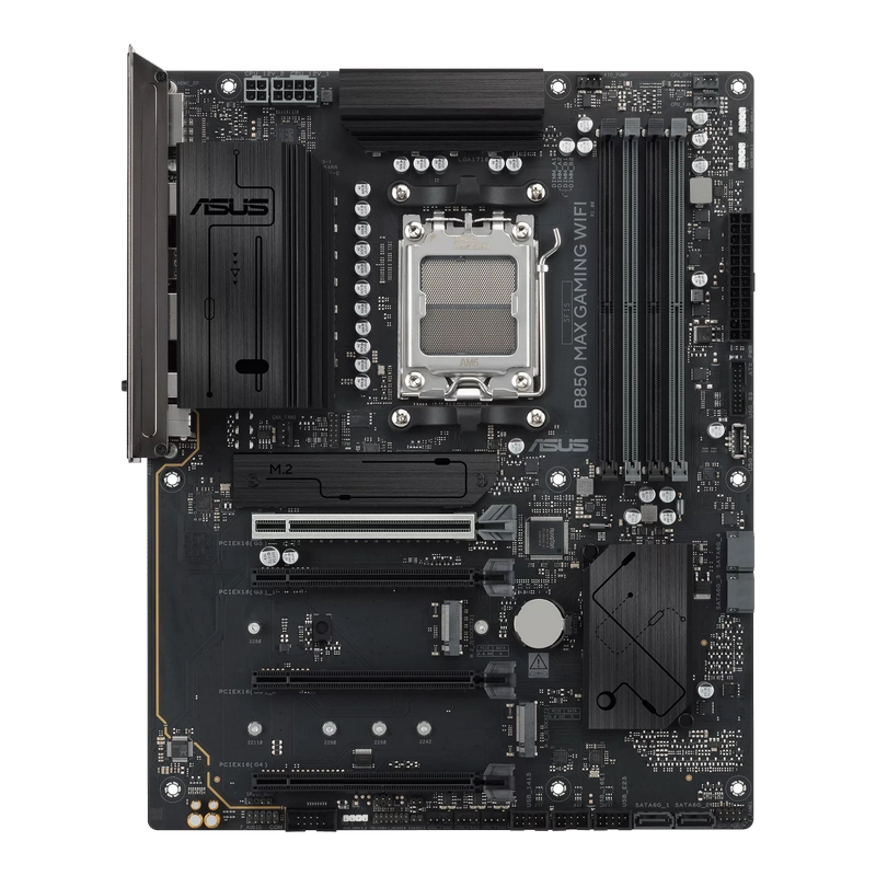 Placă de bază ASUS B850 MAX GAMING WIFI AM5 ATX
AMD B850 | DDR5 SDRAM | 4x DIMM