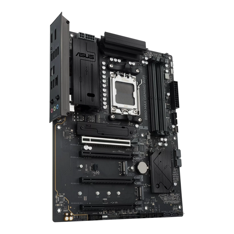 Placă de bază ASUS B850 MAX GAMING WIFI AM5 ATX
AMD B850 | DDR5 SDRAM | 4x DIMM