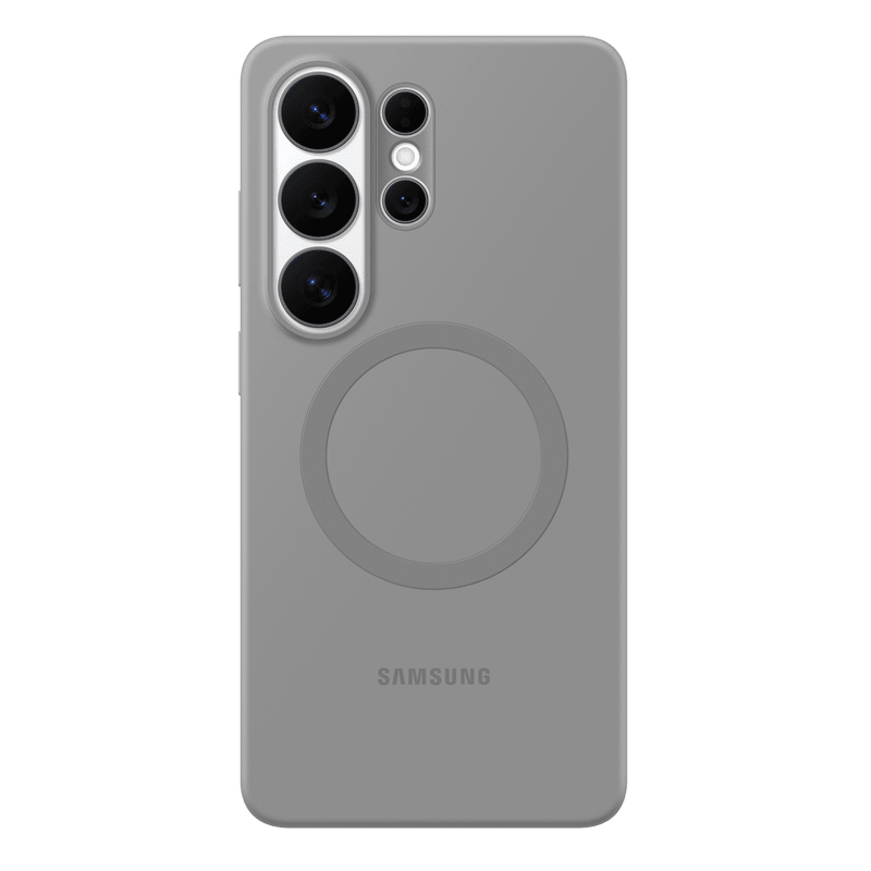 Чехол Samsung Galaxy S26 Ultra Silicone Magnet Case Серый