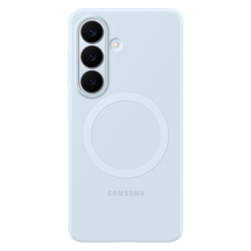 Чехол Samsung Galaxy S26 Silicone Magnet Case Голубой