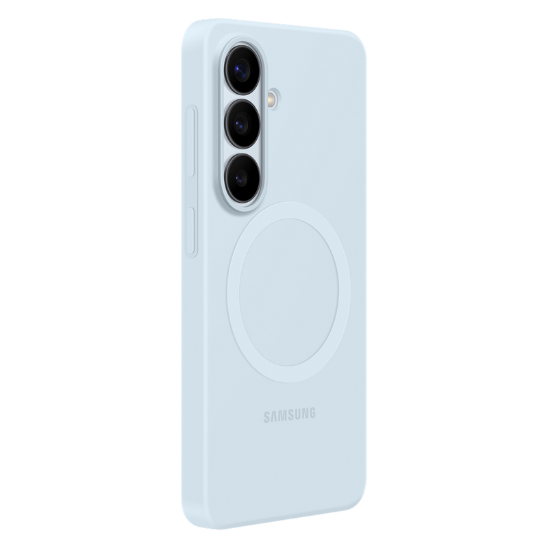 Чехол Samsung Galaxy S26 Silicone Magnet Case Голубой