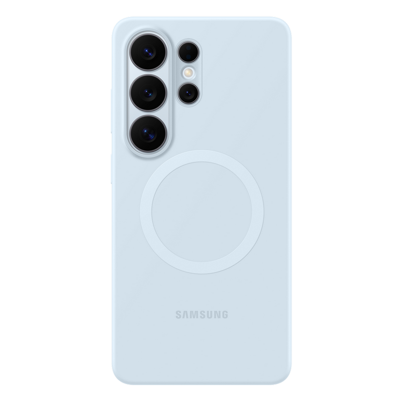 Husă Samsung Galaxy S26 Ultra Silicone Magnet Case Albastru deschis
Silicon