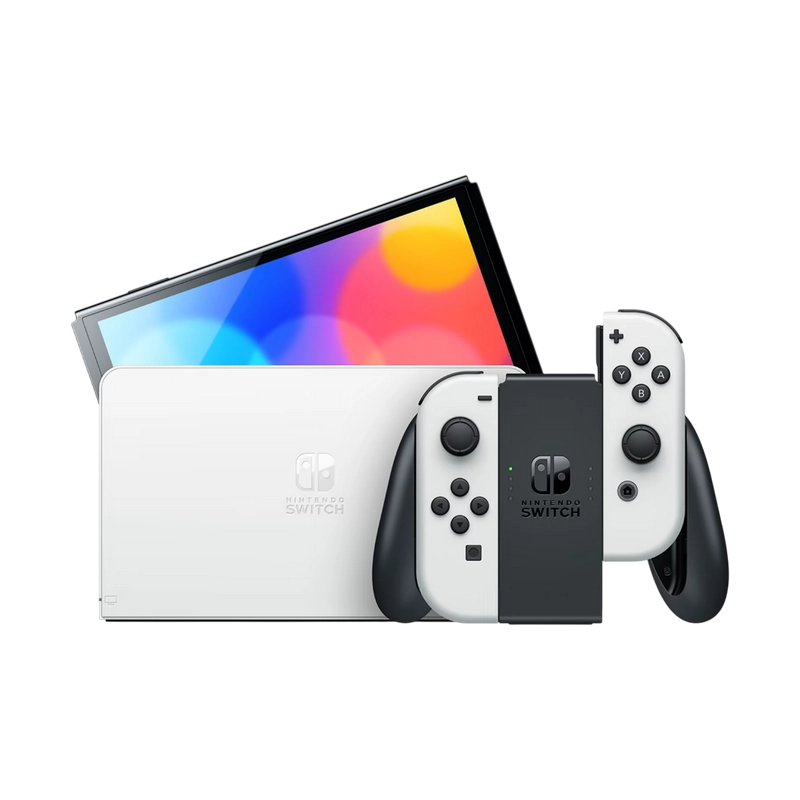 Портативная игровая консоль Nintendo Switch Oled Белый