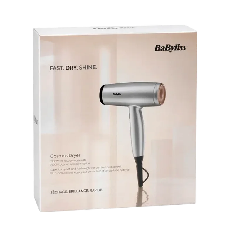 Uscător de păr BaByliss D580DE Argintiu
2100 W | Rețea | 0.6 kg