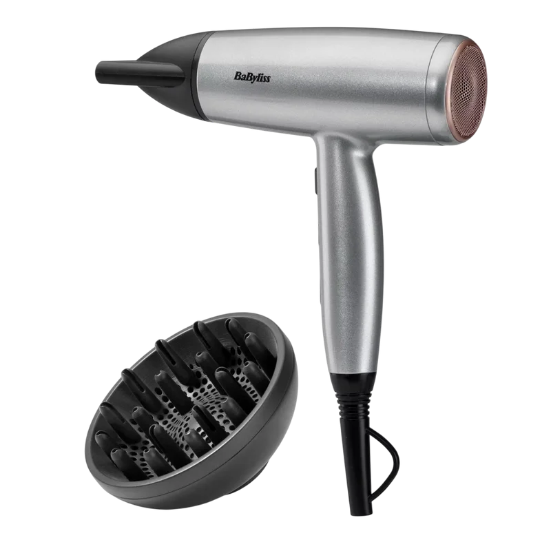 Uscător de păr BaByliss D580DE Argintiu
2100 W | Rețea | 0.6 kg