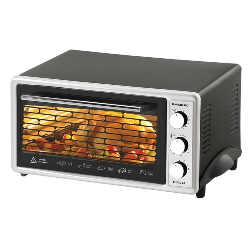 Электропечь Hausberg HB8015 Черный..