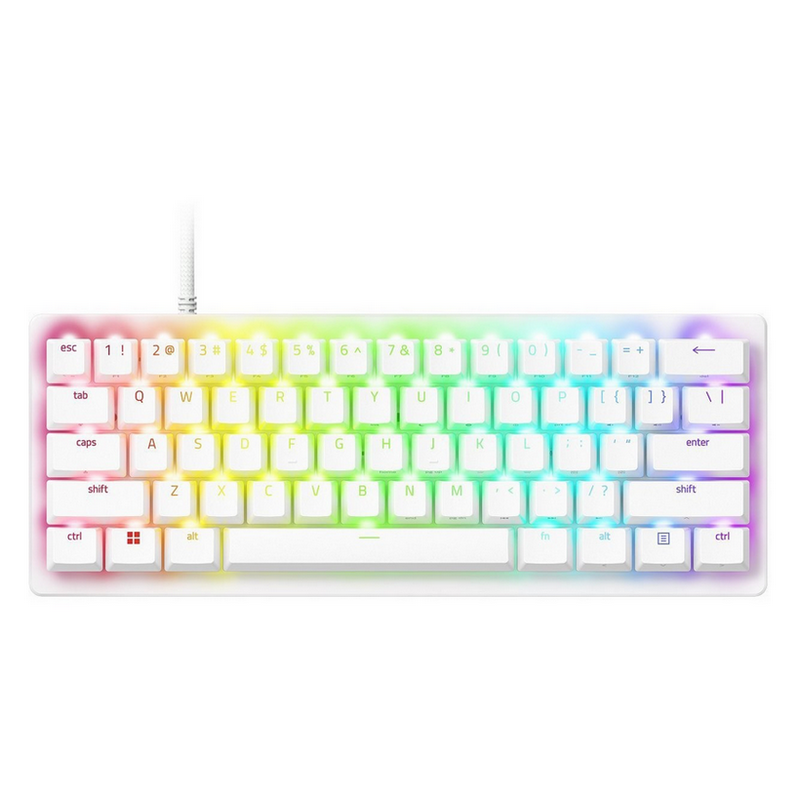 Клавиатура Razer Huntsman V3 Pro Mini Механический Белый