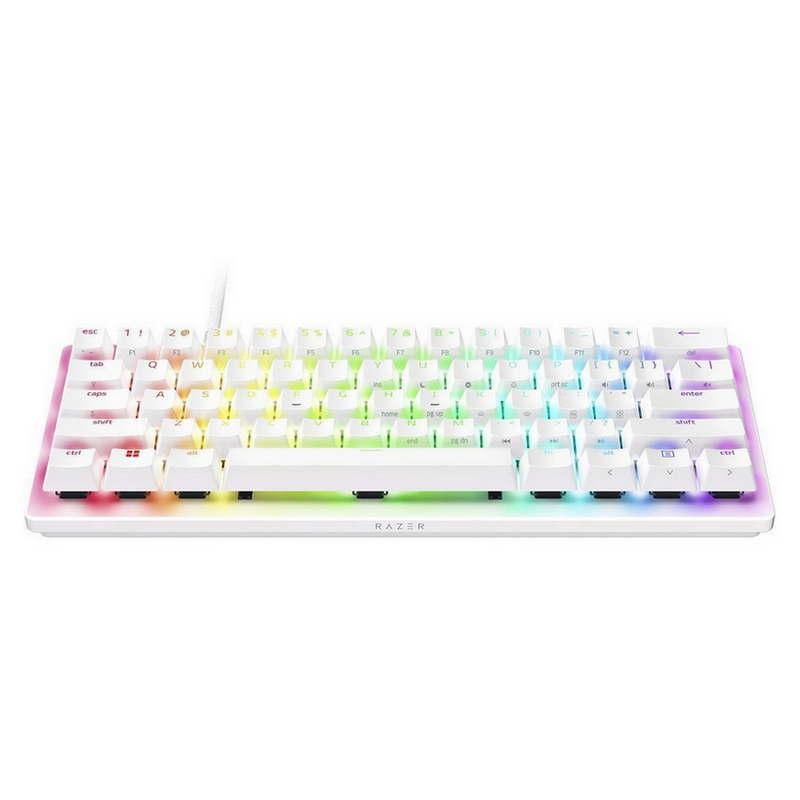 Клавиатура Razer Huntsman V3 Pro Mini Механический Белый