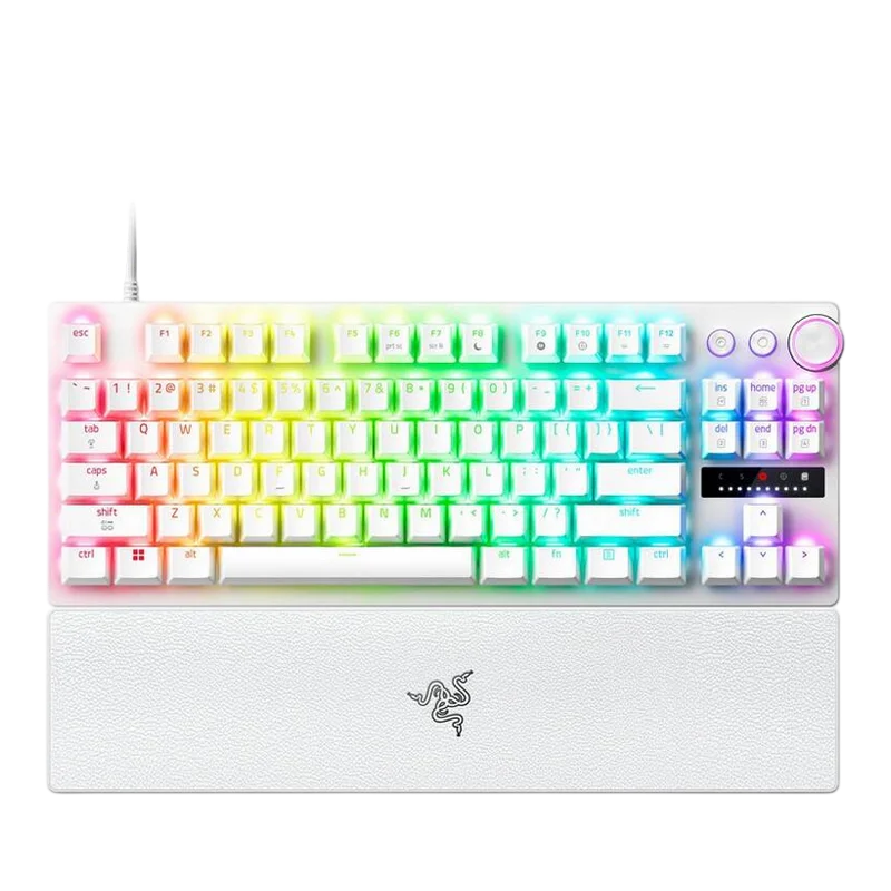Tastatură Razer Huntsman V3 Pro TKL 8KHz Mecanic Alb
Cu fir | Engleza