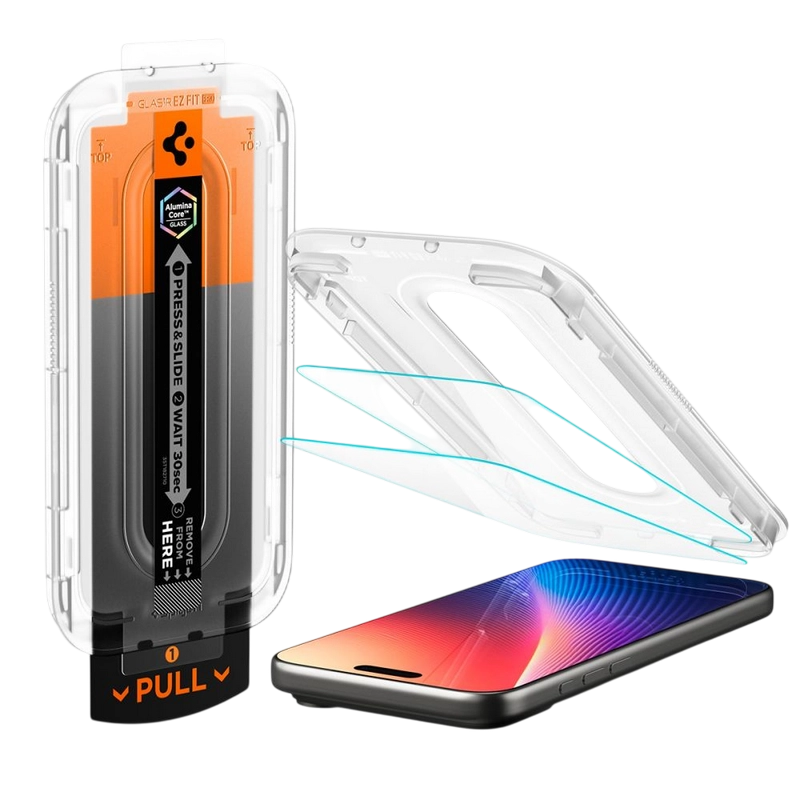 Защитное стекло Spigen Apple iPhone..