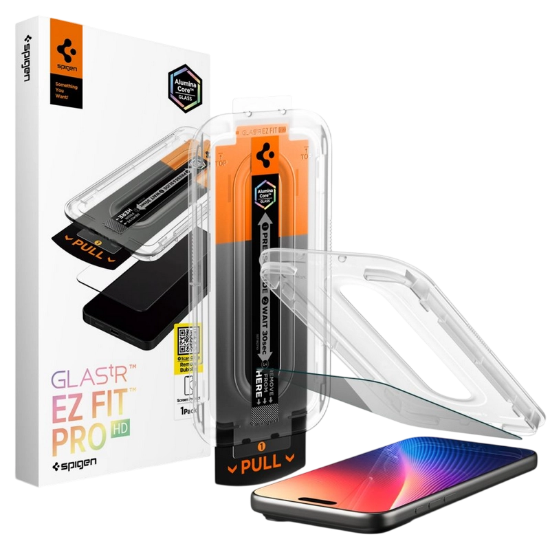 Защитное стекло Spigen Apple iPhone..