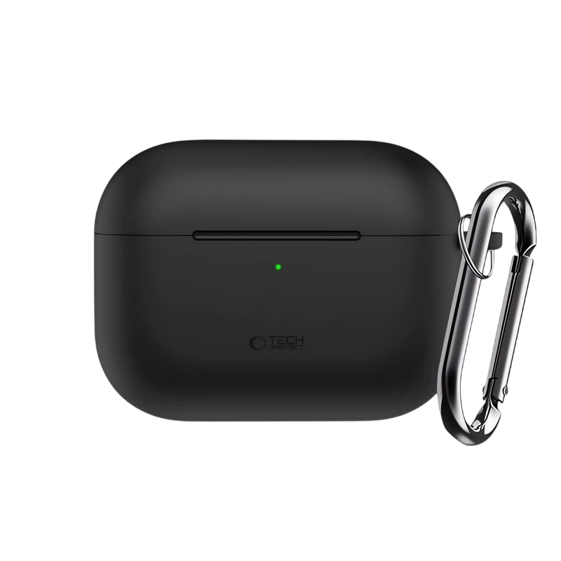 Чехол для Airpods Tech Protect Hook Apple Airpods Pro 3 Чёрный