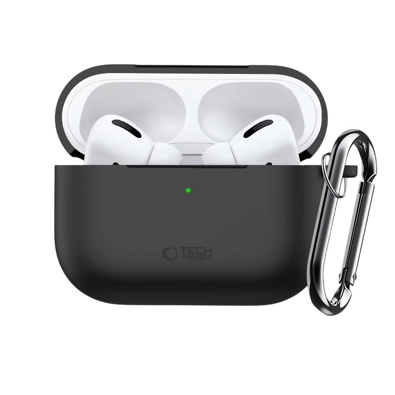 Чехол для Airpods Tech Protect Hook Apple Airpods Pro 3 Чёрный