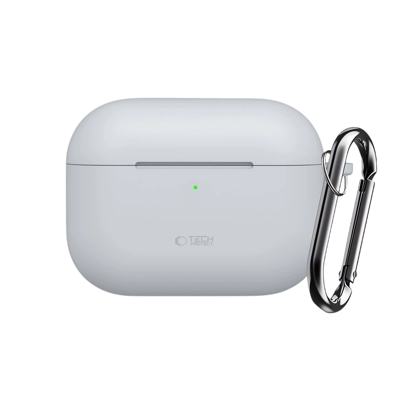 Чехол для Airpods Tech Protect Hook Apple Airpods Pro 3 Crayon Grey