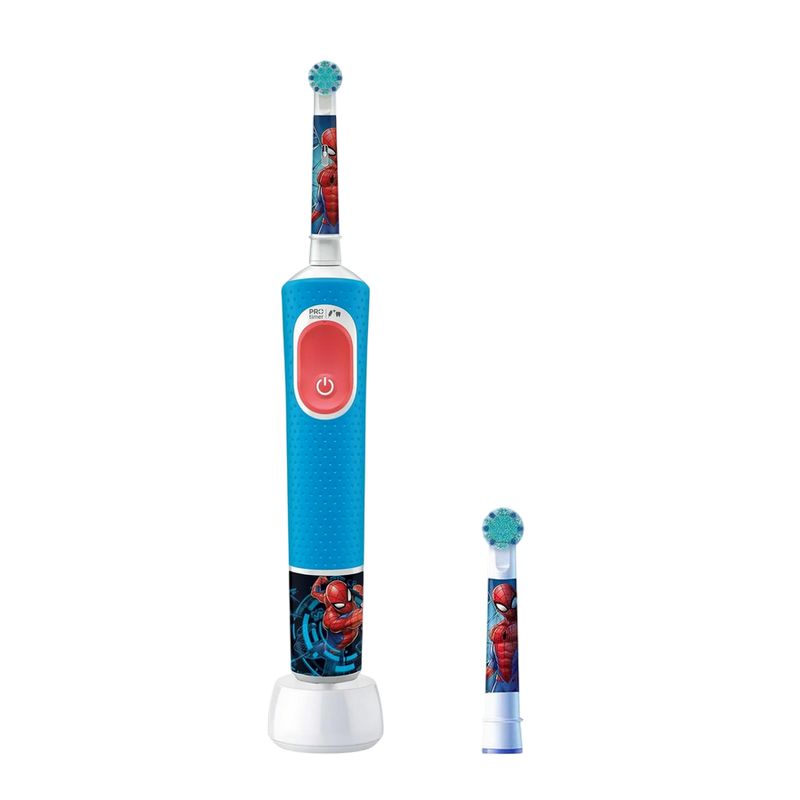 Электрическая зубная щетка Braun Kids Vitality PRO D103 Spiderman Синий