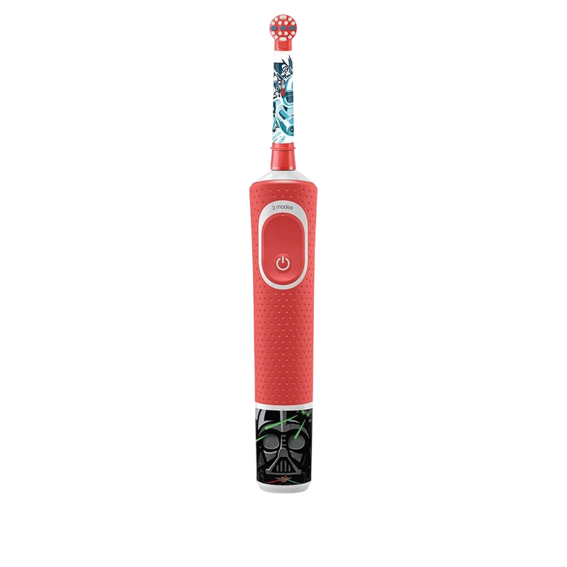 Periuță de dinți electrică Braun Kids D100 StarWars Mag Roșu