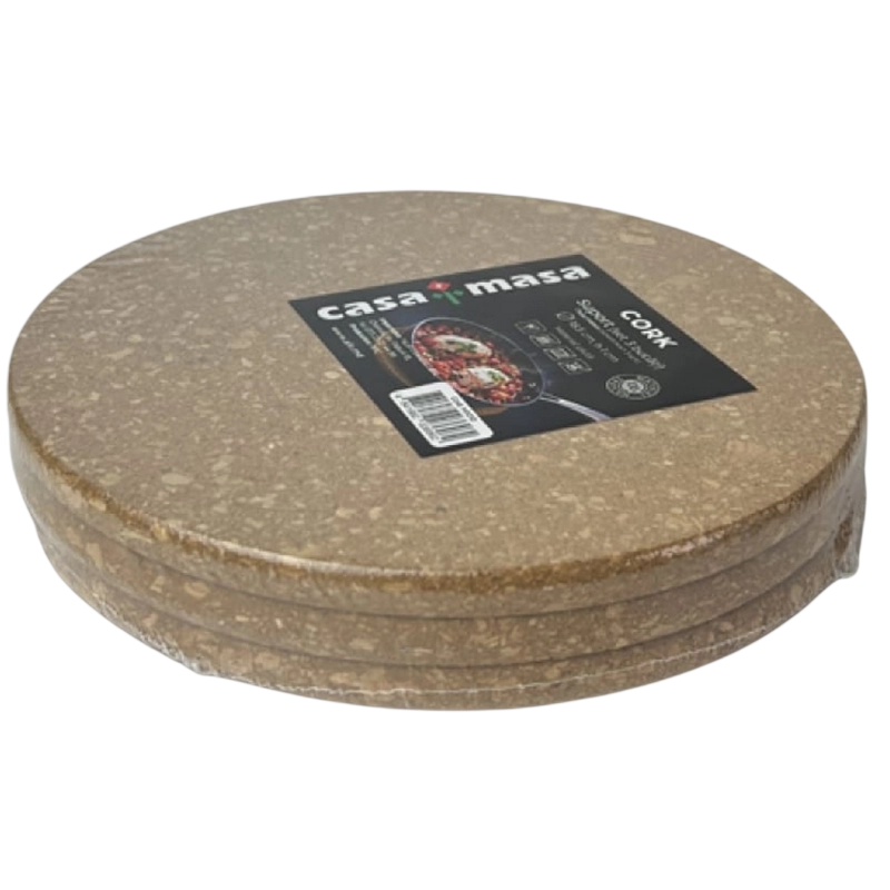 Купить  Кухонная утварь - Набор разделочных досок CasaMasa Cork Коричне..