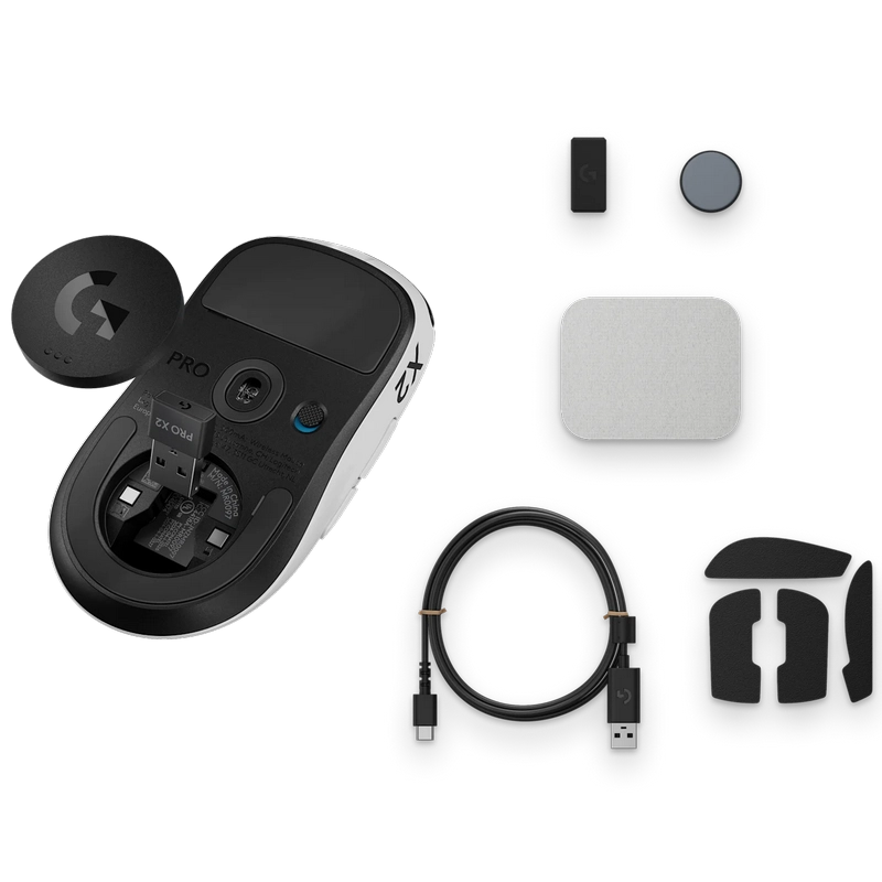 Мышь Logitech PRO X2 Superstrike Lunar Eclipse