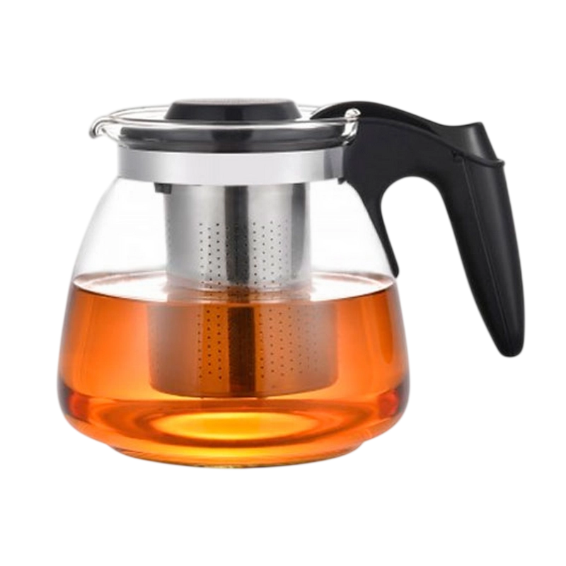 Ceainic cu infuzor CasaMasa 136-C Ginger Negru
1.1 l | Sticlă | Plastic