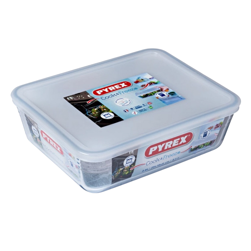 Tava de copt Pyrex 243P000 Cook&Freez Transparent
Dreptunghiular | Netedă