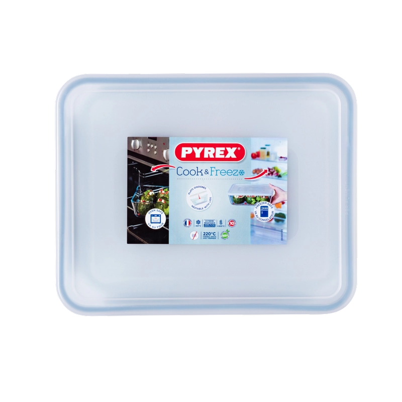 Tava de copt Pyrex 243P000 Cook&Freez Transparent
Dreptunghiular | Netedă