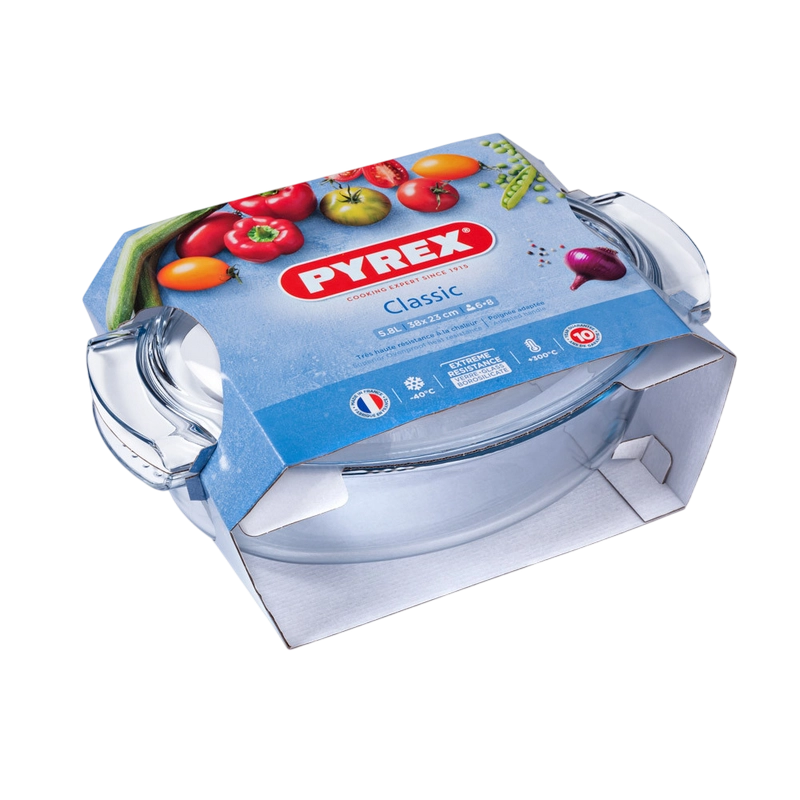Tava de copt Pyrex 460A000 Classic Transparent
Oval | Netedă