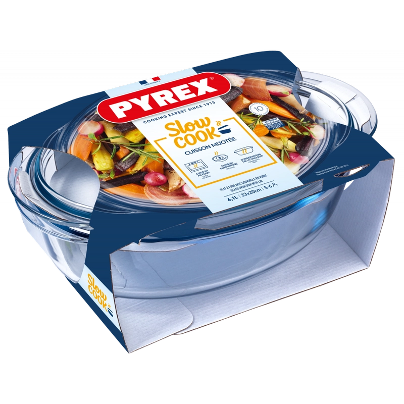 Tava de copt Pyrex 459A000 Essentials Transparent
Oval | Netedă