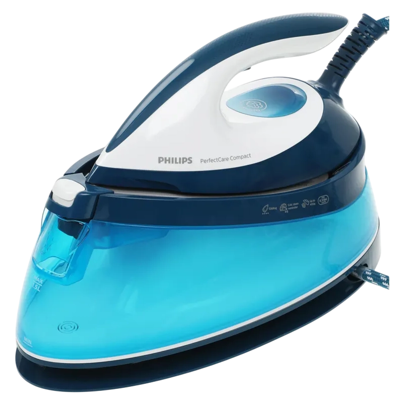 Утюг с парогенератором Philips GC7840/20 Синий