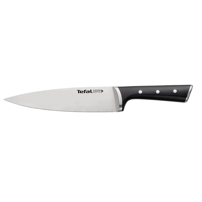 Купить  Кухонные ножи - Нож поварской Tefal K2320214 Ice Force Черный..
