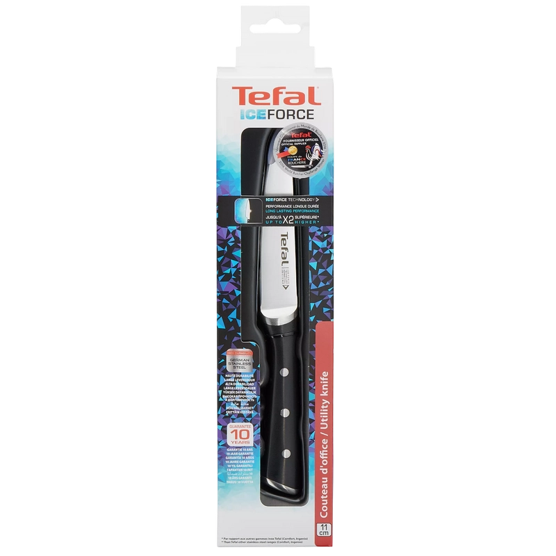 Cuțit Universal Tefal K2320914 Ice Force Negru
Oțel inoxidabil | Plastic