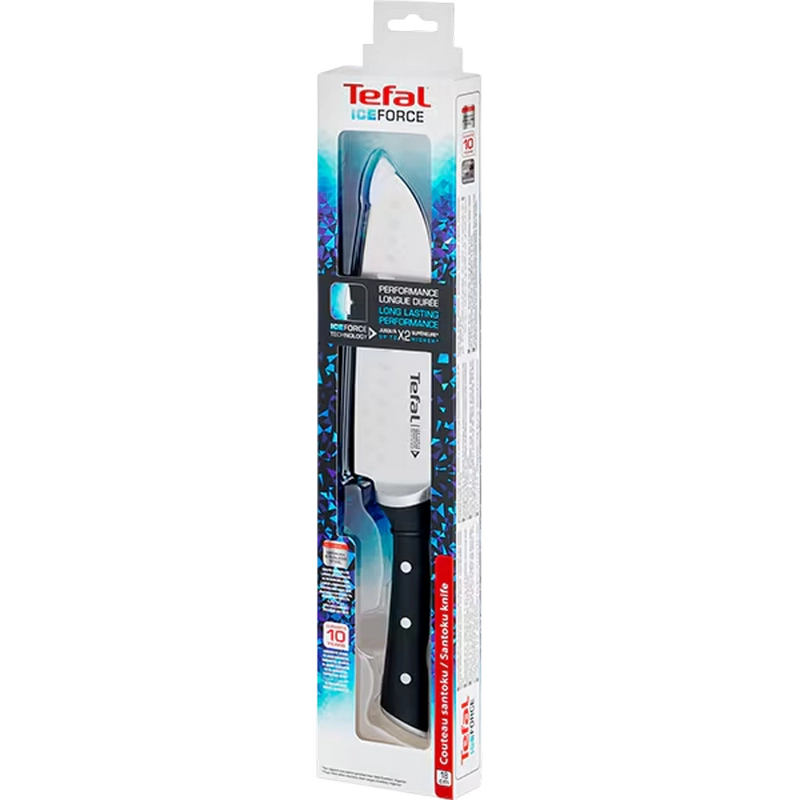 Cuțit de curățat pește Tefal K2320614 Ice Force Negru
Oțel inoxidabil | Plastic