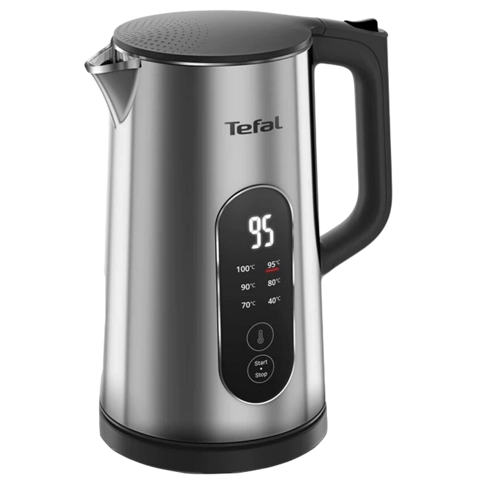 Fierbător electric Tefal KI871DE0 Argintiu
1500 W | 1.7 l | Plastic,Oțel inoxidabil